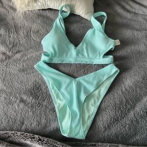Aerie Mint Green Bikini Set